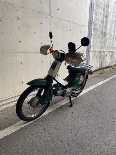 林道　HONDA カブ　ボアアップ