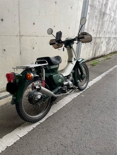 林道　HONDA カブ　ボアアップ