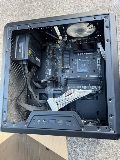 デスクトップ箱　電源