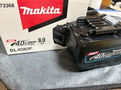 美品　マキタ 40V 8.0Ah  バッテリー  BL4080F