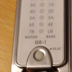 KORG ギターやベースのジャックに指すチューナー GB-1の画像
