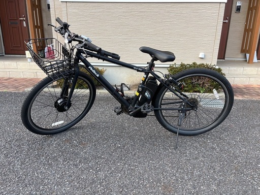 【受渡者決定】電動アシスト自転車27.5インチ7段 カゴ付 水戸市 引取限定