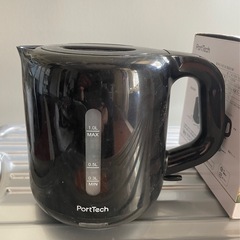 【お取り引き中】山善　電気ケトル1.0ℓの画像