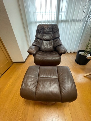 EKORNES レノ ストレスレスチェア エコーレス　オットマン付き　