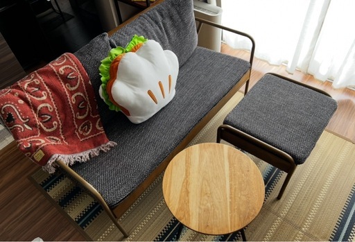 【美品】ミツヨシ RAGLAN SOFA 2P 2人掛けソファ 北欧風