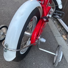 自転車　補助輪付き　12インチの画像