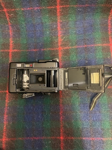 Konica EFJ AUTO DATE フィルムカメラ フラッシュOKケース付
