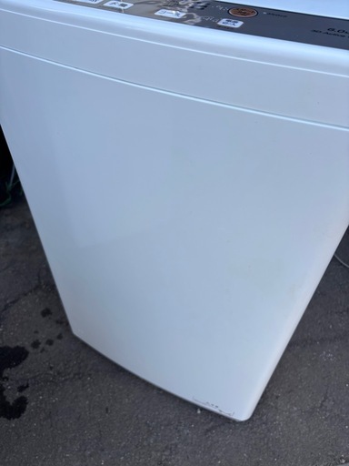 良品 AQUA アクア 6.0㎏ 全自動洗濯機 AQW-S6M 2022年製