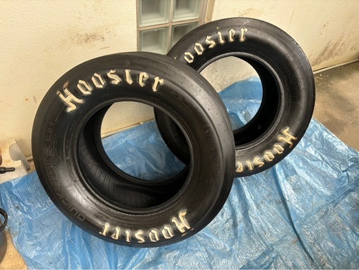 Hoosier フージャー　クイックタイムプロ 27×11.5-15　Quick Time Pro ドラッグ スリック ドラスリ ゼロヨン