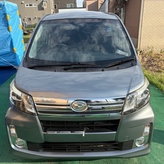 美車✨ムーヴカスタム 4WD スマートキー ナビ テレビ 夏冬タイヤ付 アイドリングストップの画像