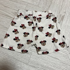 ミニーちゃん ショートパンツ 90の画像