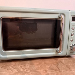 
レトロ調電子レンジの画像