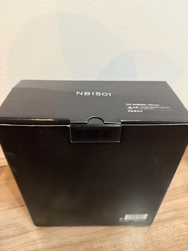 未使用品。Nobby NB1501 マイナスイオンヘアドライヤー ホワイト