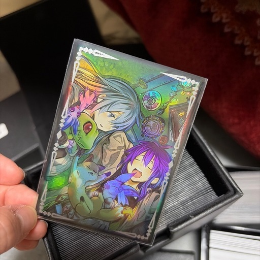 遊戯王&ラッシュデュエル　引退品　デッキケースやスリーブ付き