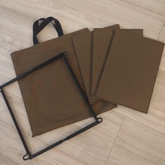 ニトリカバーが洗える＆はっ水 折りたたみラック(3段 S01DK)の画像