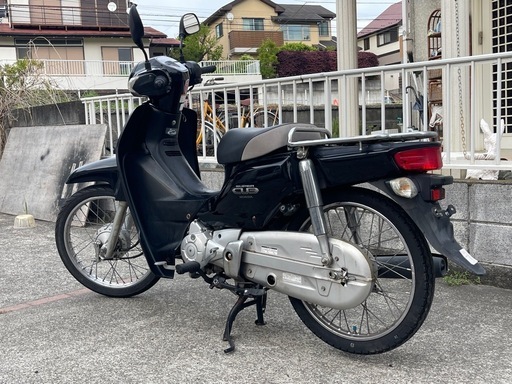 実働 ホンダ スーパーカブ50 AA04 FI セル付き 激渋の黒 格安自社配送あり