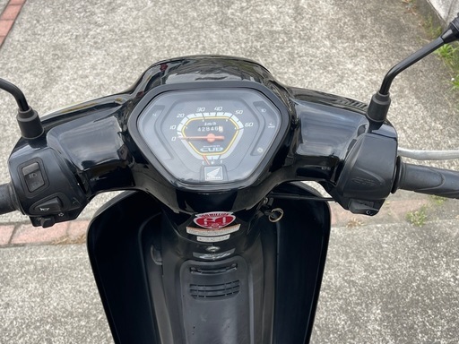 実働 ホンダ スーパーカブ50 AA04 FI セル付き 激渋の黒 格安自社配送あり