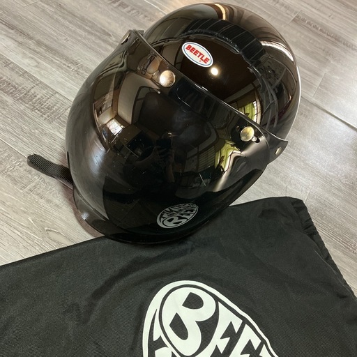 ビートル　ヘルメット　シールド付き