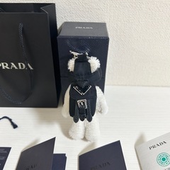 PRADA プラダ テディベア キーホルダー キーリング チャームの画像