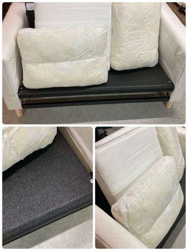 IKEA イケア/PARUP 2人掛けコンパクトソファ　カバー洗濯済み PÄRUP ペルプ 2人掛けコンパクトソファ用カバー, グンナレド