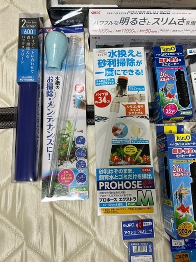 コトブキ　レグラスF-600S セット　水心 GEX いぶき　テトラ