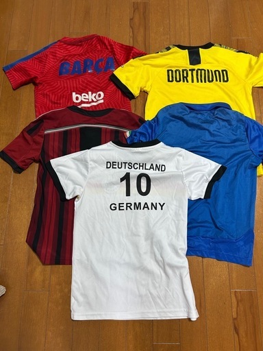 【まとめ売り】サッカー　子供用　シャツ　130