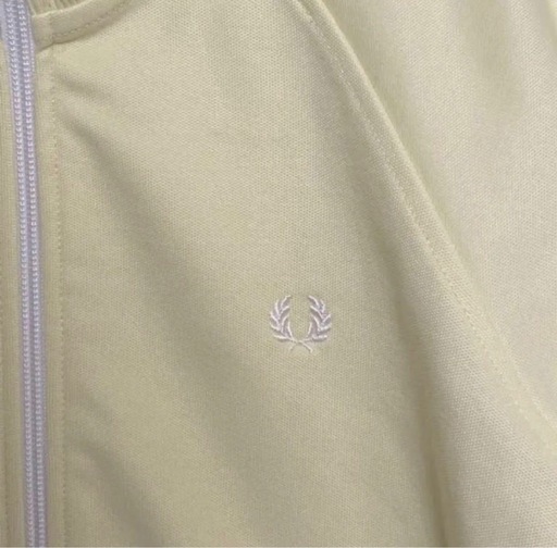 FRED PERRY イエロー フルジップジャケット S