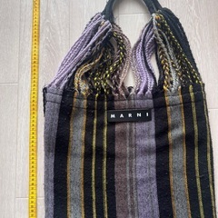 MARNI ストライプ トートバッグの画像