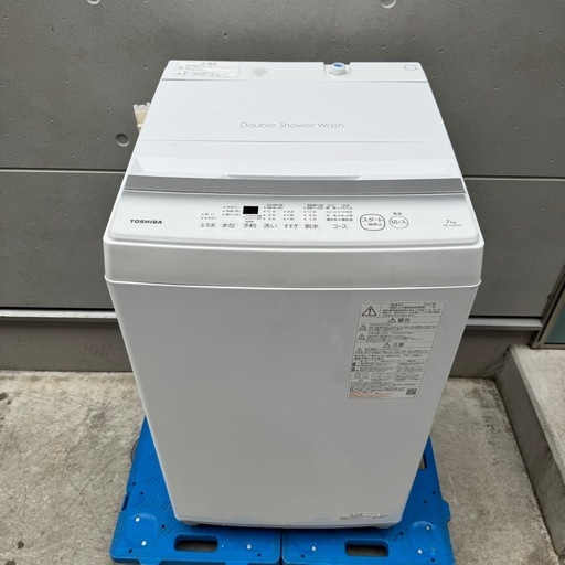 525⭐️2024年製美品★東芝　洗濯機　7KG 大型　一人暮らし