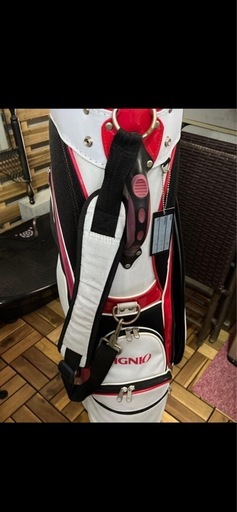 【一式セット】スパルディング　& Wilsonアイアン　イグニオゴルフバッグ