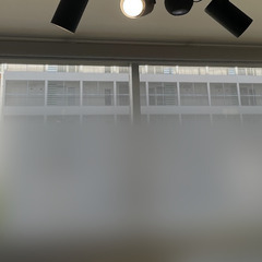 Yoolax 電動ロールスクリーン（グレー） 244cm×230cmの画像