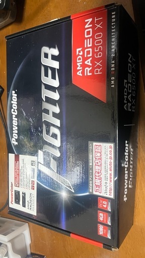 【動作良品】Radeon RX 6500 XT (4GB) 付属品完備・清掃済み