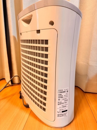 SHARP 空気清浄機 FU-L30-W 2020年製 美品 プラズマクラスター 動作確認済