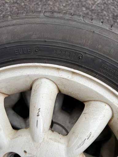 スズキ ,155/65R13, ダンロップ,2017年,アルミホイル4本セット