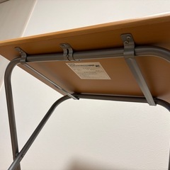 【ニトリ】折りたたみテーブルの画像