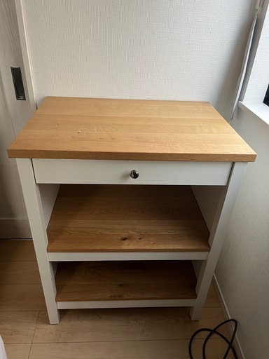 アイランドキッチン　キッチン棚　電子レンジ置き　キッチンボード　棚  IKEA
