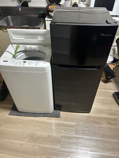 2022年製冷蔵庫と洗濯機‼️