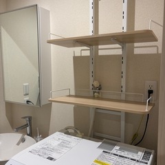 ドラム式洗濯機・ランドリーラック　まとめての画像