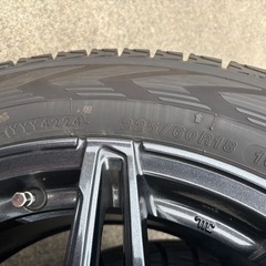 アルファード　ヴェルファイア　40系　スタッドレス　ホイール　4本　５穴　PCD120　225/60R18　　の画像