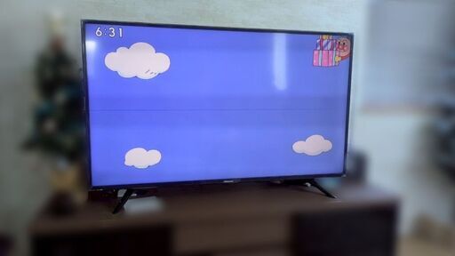 【格安】ハイセンス 50インチ液晶テレビ（2017年製）※画面に線あり
