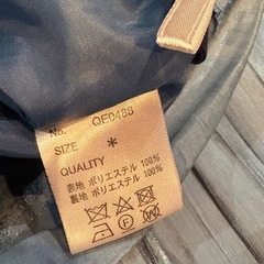 ロングスカート プリーツスカート フレア フリーサイズ の画像