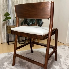ISSEIKI KIDS FIORE-WALNUT DESK CHAIRの画像