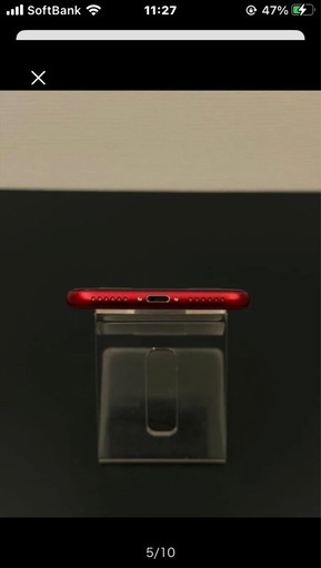 iPhoneSe3純正バッテリー100%128gbレッド