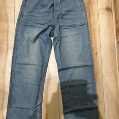 ⭐️早い者勝ち❗️新品⭐️ 接触冷感 ワイドデニム メンズ 夏 軽量 速乾　Lの画像