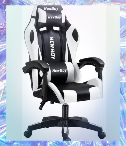 NewBoy ゲーミングチェア gaming chair オフィスチェア オットマン 本日限定価格【新品】NewBoy ゲーミングチェア gaming chair オフィスチェア オット