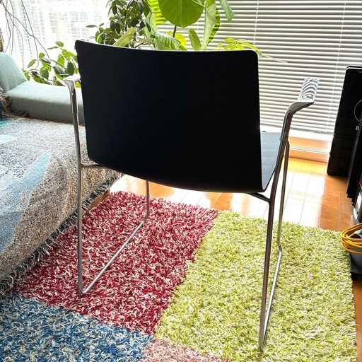 家具 Flex Chair Stackable Armchair Thermo-polymer Shell