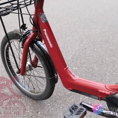 子供乗せ電動アシスト自転車　パナソニック20インチの画像