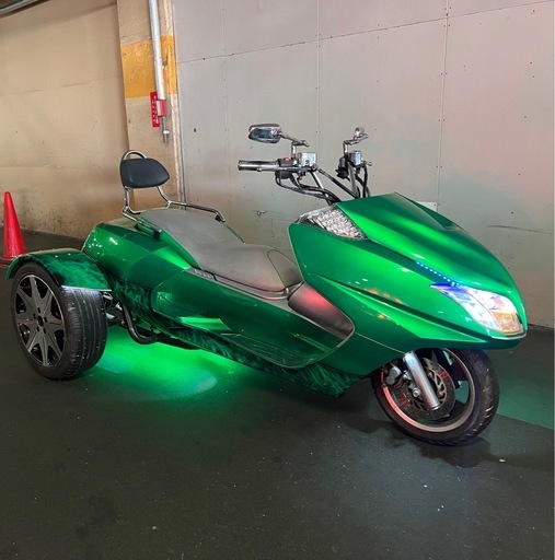 トライク マグザム 国産 カスタム　自賠責付き　実働✅　車の免許で運転できます♪ 滋賀 県