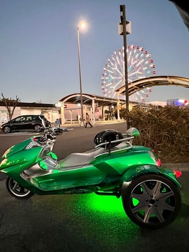 トライク マグザム 国産 カスタム　自賠責付き　実働✅　車の免許で運転できます♪ 滋賀 県 トライク マグザム 国産 カスタム自賠責付き実働✓車の免許で運転でき