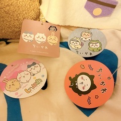 【4点セット】ちいかわ／ハチワレ ぬいぐるみの画像